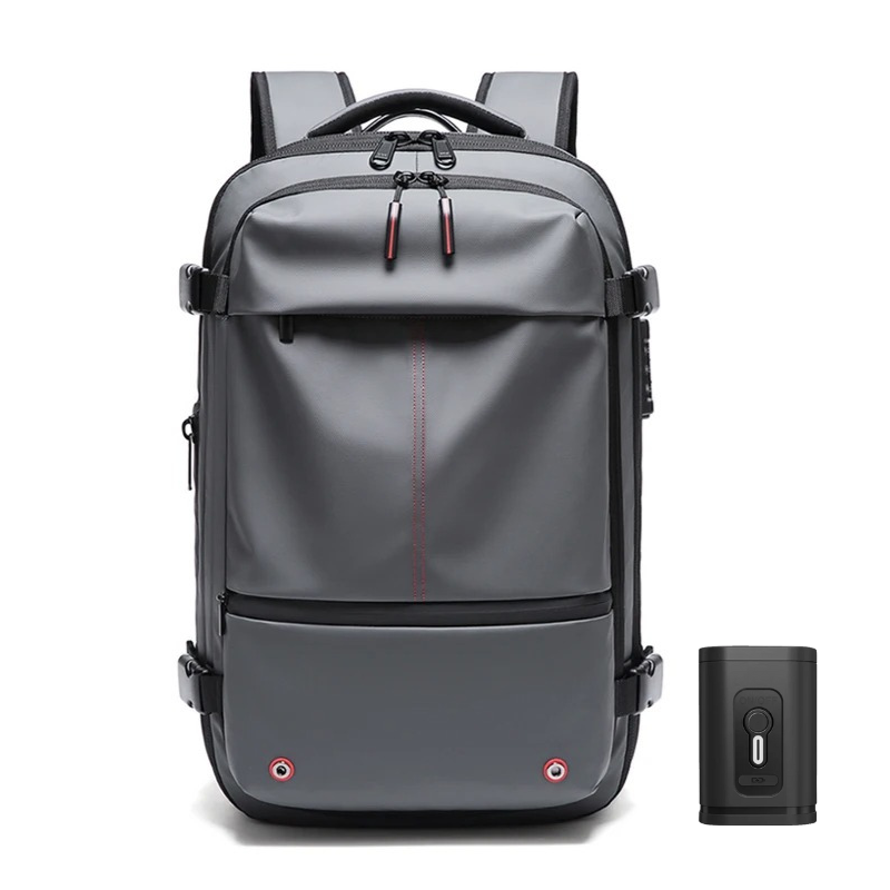 Sac à Dos IziBag™ Gris – Style Urbain & Espace Optimisé