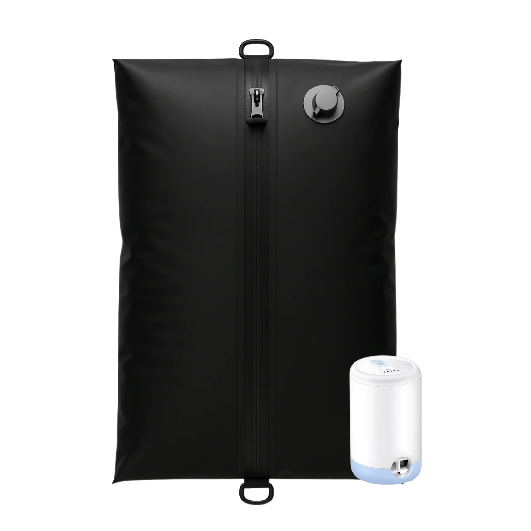 Sac de compression +Pompe à air